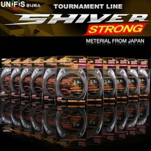 SHIVER 운 일본원사 나일론 낚시줄 3중구조 판매가100
