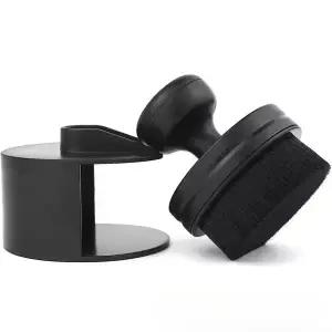 호환  휴대용 자동차 브러쉬 자동차 청소 도구 타이어 브러쉬 먼지 제거 커버가 있는 밀봉 디자인 고밀도