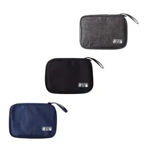 [에이치플러스몰]bns 케이블 정리 보관 가방 파우치
