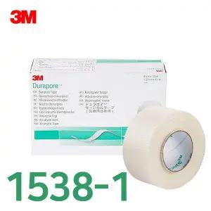 3M 실크 반창고 듀라포 1인치 12롤 1538-1 테이프