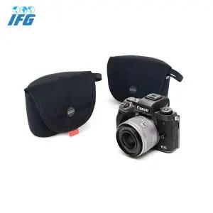 [오너클랜]bns IFG 네오프렌 EOS 로고 카메라 케이스 파우치 캐논용