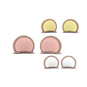 헬멧 장식 곰돌이귀 꾸미기오토바이 악세서리 저전거 소품 튜닝 여성품 모양 용품 바이크품 세트 여운 곰돌