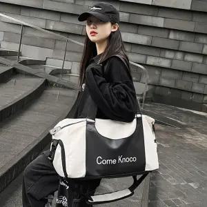 보스턴가방 화이트 보스턴백 방수 여행용가방 여행용 운동 운동백 보조백 용백 골프백 헬스백