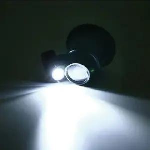 LED라이트 20배율 돋보기 시계 보석용눈위장착형 LED 초정밀루페 검수용안경 전자부품수리 공예용장비 피규