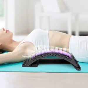 릴렉스패드 허리 어르신 받침대간편한운동 안정감 데드리프트 보디빌딩 헬스 근육강화 관절유연성 전후 체