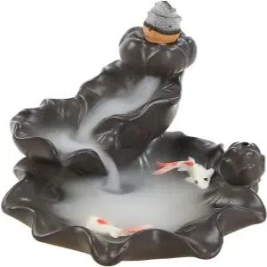 레이트론 세라믹 연꽃 향로 아로마테라피 홈 데코