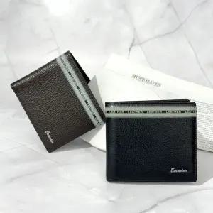 가죽 반지갑남자 남성 명품 카드 수제