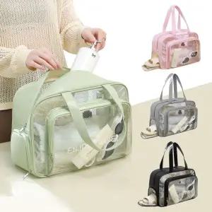 뷰레이터닷컴 엔조이트레블 여행용 파우치 가방세면도구 용치백 용세면치 세면도구치 용치 세면 워시 세면