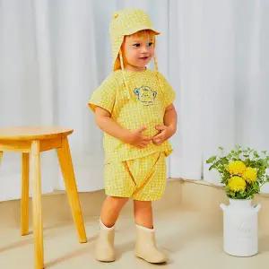 [보리보리/오가닉맘]오가닉맘 눈송이체크반소상하(MJMTES08)