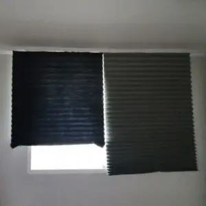 암막블라인드 붙이는 셀프 부직포 블랙모던한 심플한 북유럽스타일 맞춤제작 손쉬운설치 깔끔한커튼 화이트