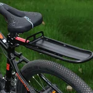 경량 자전거 짐받이 시트포스트 자전거 리어랙 다용도 후미 캠핑