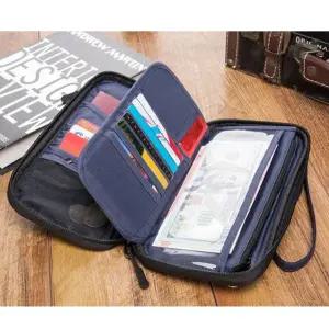 2색 1개 여권 보관 파우치 크로스백 핸드백 여권 지갑 클러치백