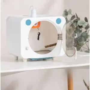 스마트 앵무새 인큐베이터 자동 투명 부화기 파충류 병아리