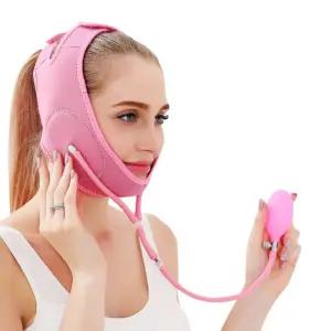 브이라인 밴드 에어 얼굴 관리 밴딩리프팅 쳐진 처진 턱관리 갸름한 밴딩 땡김이