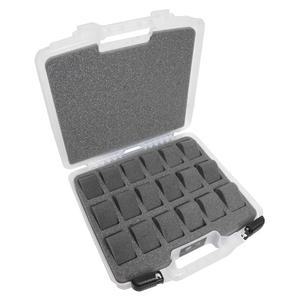 케이스 클럽 18 시계 휴대용 - 하드 쉘, 보기 쉬운 여행 및 보관 케이스에 컬렉션을 정리하고 보호 잠금 가능한 디스플레이 박스에 다양한 크기의 남성용 여성용 시계용