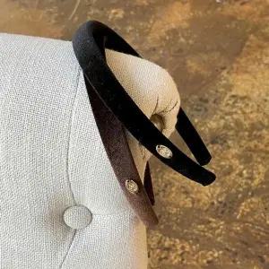 벨벳 골드라벨 헤어밴드 편한 무리 머리띠 슬림 겨울 반다나