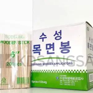 긴면봉 일회용 병원스왑 스왑 의료 나무면봉 병원 의료용 목면봉 200개X10팩