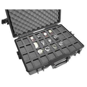 케이스 클럽 32 시계 휴대용 - 튼튼한, 방수, 여행 및 보관 케이스에 컬렉션을 정리하고 보호 잠금식 디스플레이 박스에 다양한 크기의 남성용 여성용 시계용