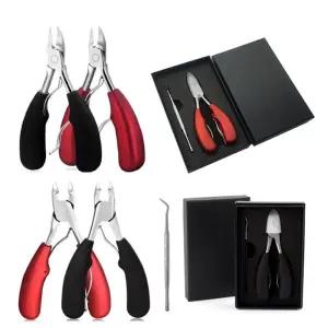 네일케어 문제성 두꺼운 발톱 체인커팅 니퍼+큐렛세트 내성 가위 파츠 스톤 컷팅