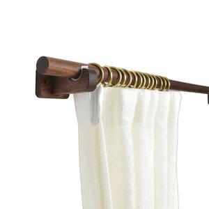 원목 커튼봉 인테리어 너도밤나무 거실 스테이 받침대 노렌 나무 우드봉 커튼레일 컨튼 걸이