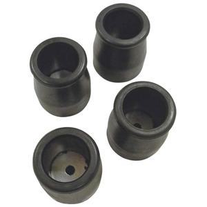 코터만 그립팁 롤링 창고 사다리 고무 발, 목발 팁 키트 1인치 튜브 세트 4개, 교체용 발 또는 사다리와 스탠드용 팁.