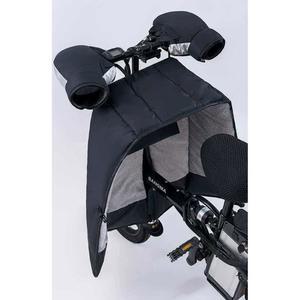 전기자전거 바람막이 방한 무릎 남녀 벨벳 두꺼운 스키 올인원 따뜻함 배달 히터 이불