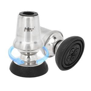 목발 팁 3/4인치, 전 지형 지팡이 교체용 360 유니버설 회전, 0.75인치 헤비 듀티 논 슬립 고무 팁, 지팡이, 등산 스틱, 시니어