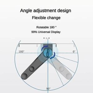 범용 TV 상단 선반 스크린 컴퓨터 모니터 스탠드 미디어 박스용 솔리드 플랫폼 스토리지 브래킷