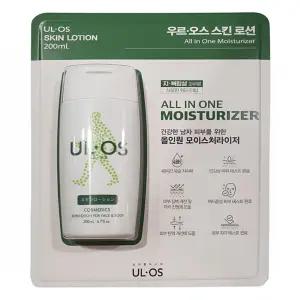 우르오스 올인원 모이스처라이저 스킨로션 200ml 지복합성 피부용남성 아빠선물 화장품 남자 민감성