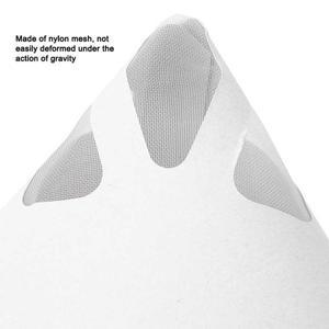 페인트 필터 종이 미세 스트레이너, 미크론 체 나일론 가구 기계 메쉬 그물 깔때기 산업 용품, 100 개