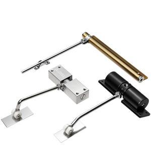 자동 도어 클로저 아연 합금 안전 스프링 (암 나사 렌치 포함) 조정 가능한 40kg 폐쇄 힌지 액세서리