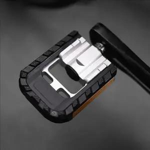 [셀러에이드]탈착식 접이식 페달 알루미늄 자전거 페달 평페달 경량 미니벨로