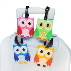 여행필수품 프리미엄 가방 네임택 러기지택 부엉이 이름표 캐리어