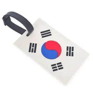 여행필수품 태극기 골프 국가대표 캐리어 백 러기지 네임택 보스턴