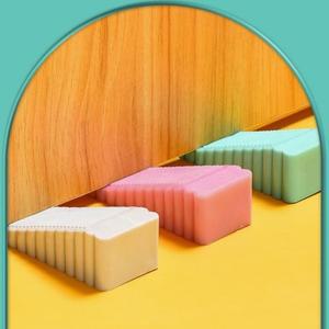 안전 실리콘 도어 스톱 스토퍼 블록 웨지 홈 오피스 후면 리테이너 충돌 방지