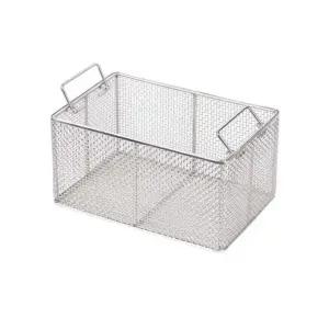 304스테인리스 사각바구니 메쉬망 채반 다용도 튀김