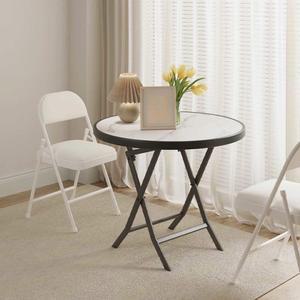 접이식 원형테이블 야외 테이블 탁자 회색 원형 90 용 1 폴딩 식탁 간이