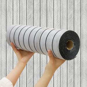 3D 인조 나무 벽 패널, 붙였다 떼었다 할 수 있는 플루트 유연한 자가 접착 PVC 폼 목재 롤, 방 장식용