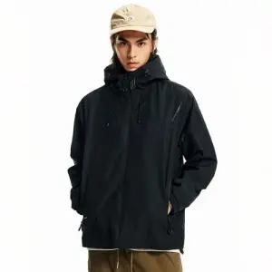 남성용 캐주얼 가을 야상사파리 상의 등산 후드 야상 코트 오버사이즈 재킷 방수 원픽1