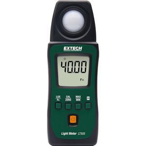 Extech LT505 포켓 라이트 미터 u2013 컴팩트 럭스 & 풋 캔들 미터, 사진, HVAC, 직장 및 산업용 조명, 백라이트 LCD 디스플레이 측정