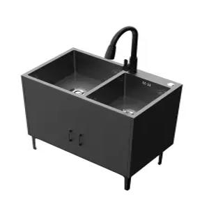 스테인리스 싱크볼 발코니 캠핑장 세면대 겸용 베란다