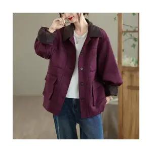 와칸다 여성 여친 코트 트렌치 터틀넥 스웨이드 가을 빅사이즈 점퍼 KKE3