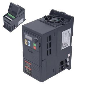 ZUKED VFD 0.75/1.5/2.2KW 3/4KW 5.5KW 7.5kw requency 인버터 1P 3P 220V 380V 출력 주파수 변환기 가변