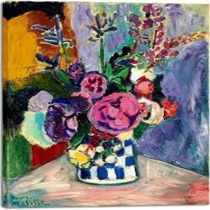 위코 아트 캔버스 1907년 앙리 마티스 추상 프린트 벽 장식 및 홈 오피스 장식용 예술 정물 화병 인쇄