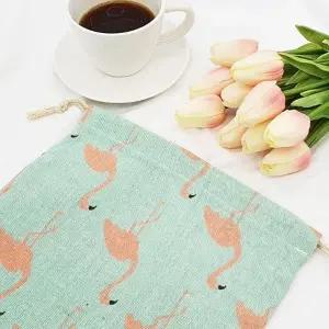 [룽스]파우치 캐리어정리 홍학 대