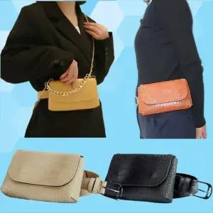 [룽스]벨트백 체인크로스 골프 볼파우치 IT-23085