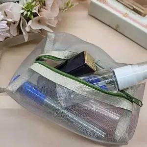 [룽스]핸들 소형 메쉬 미니파우치 여행용