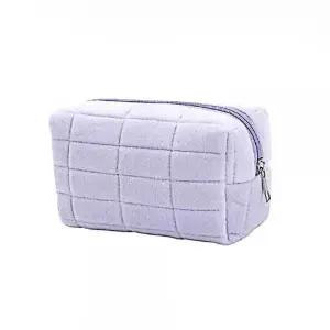 [룽스]라이트 대용량 퍼플 메이크업 파우치 가방