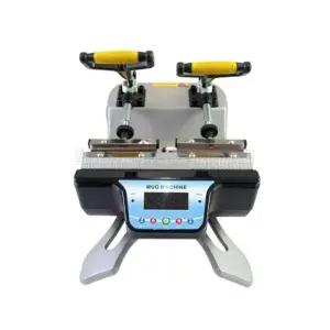 더블 머그 전사기 각 기사진 커피잔 텀블러 프레스