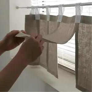 [마이모노샵][마이모노샵] 미니창문 선반 책장 장식 린넨 레이스 피스 바란스커튼 (17308785)